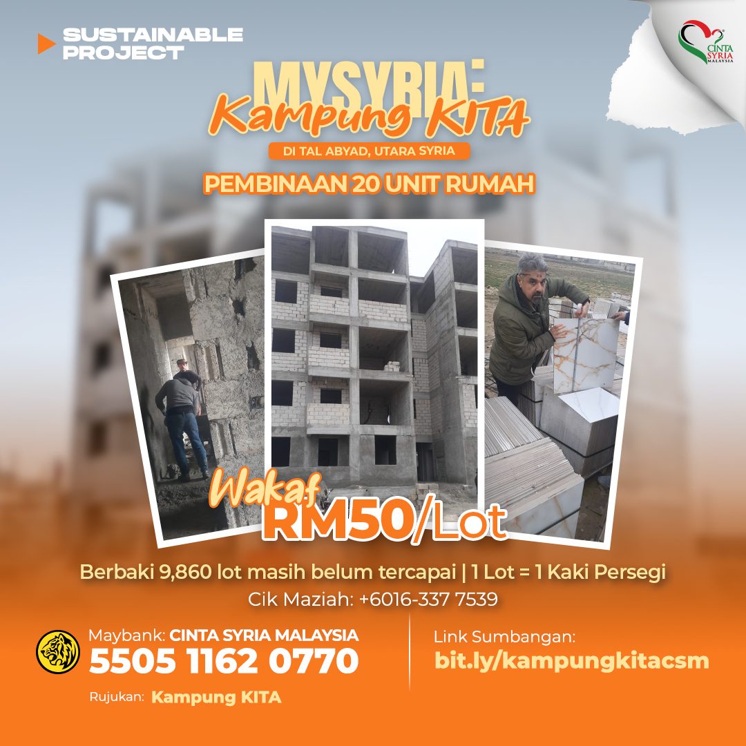 Cinta Syria Malaysia Your Help, Their Future